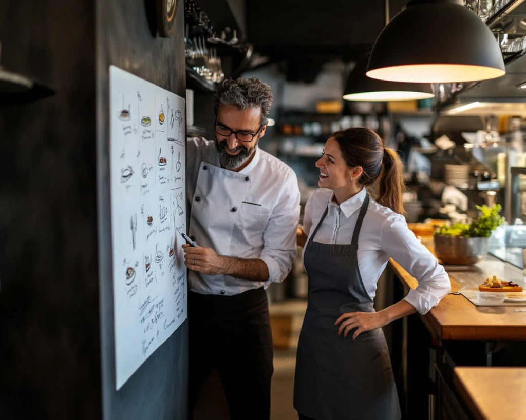cas accounting for restaurants
