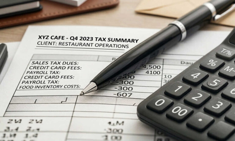 Outsourcing your Restaurant Tax Preparation - Over Easy Office
